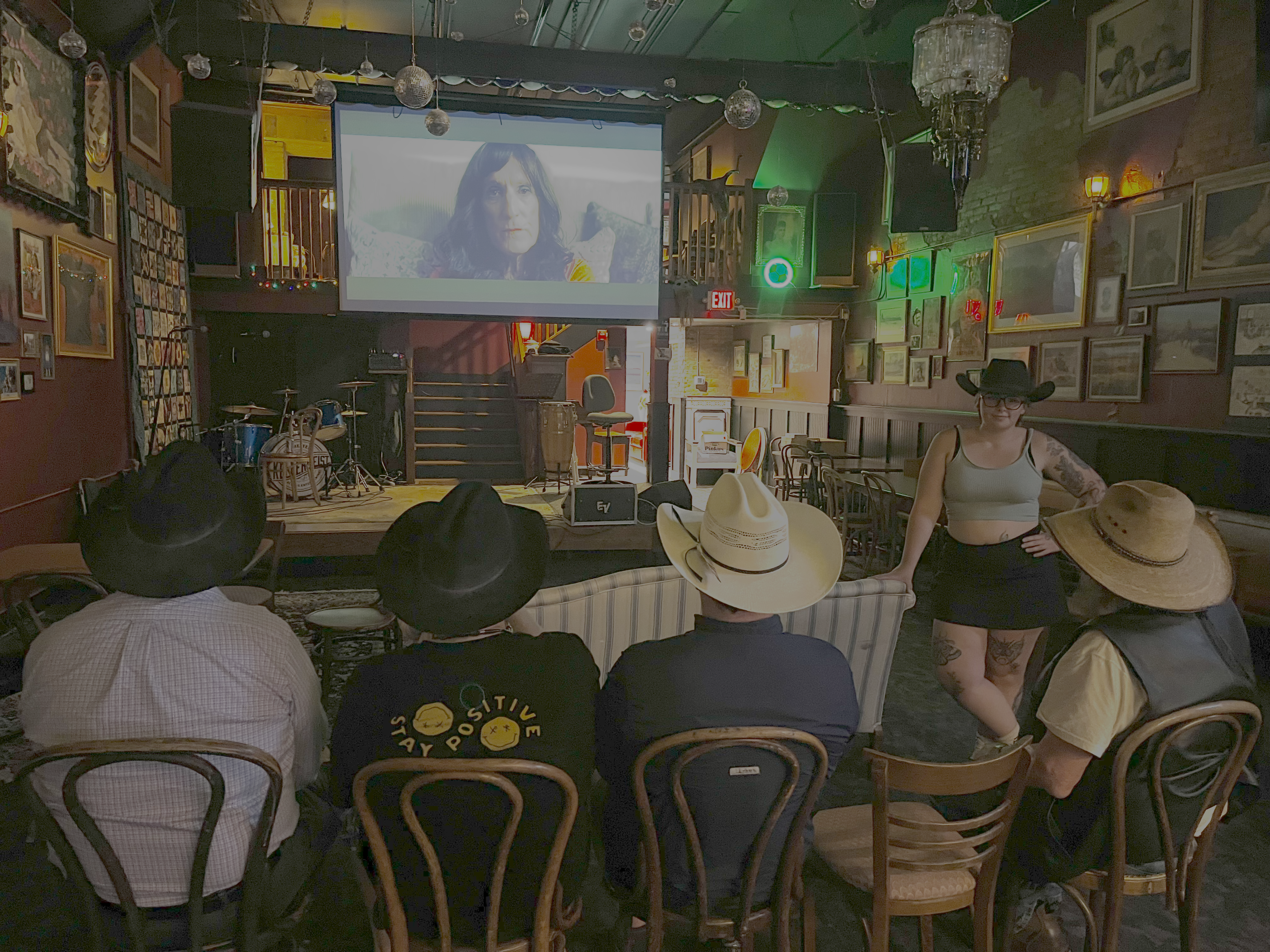 Borderless Arts screening at Kellergeist Pub in Great Falls on July 9, 2026