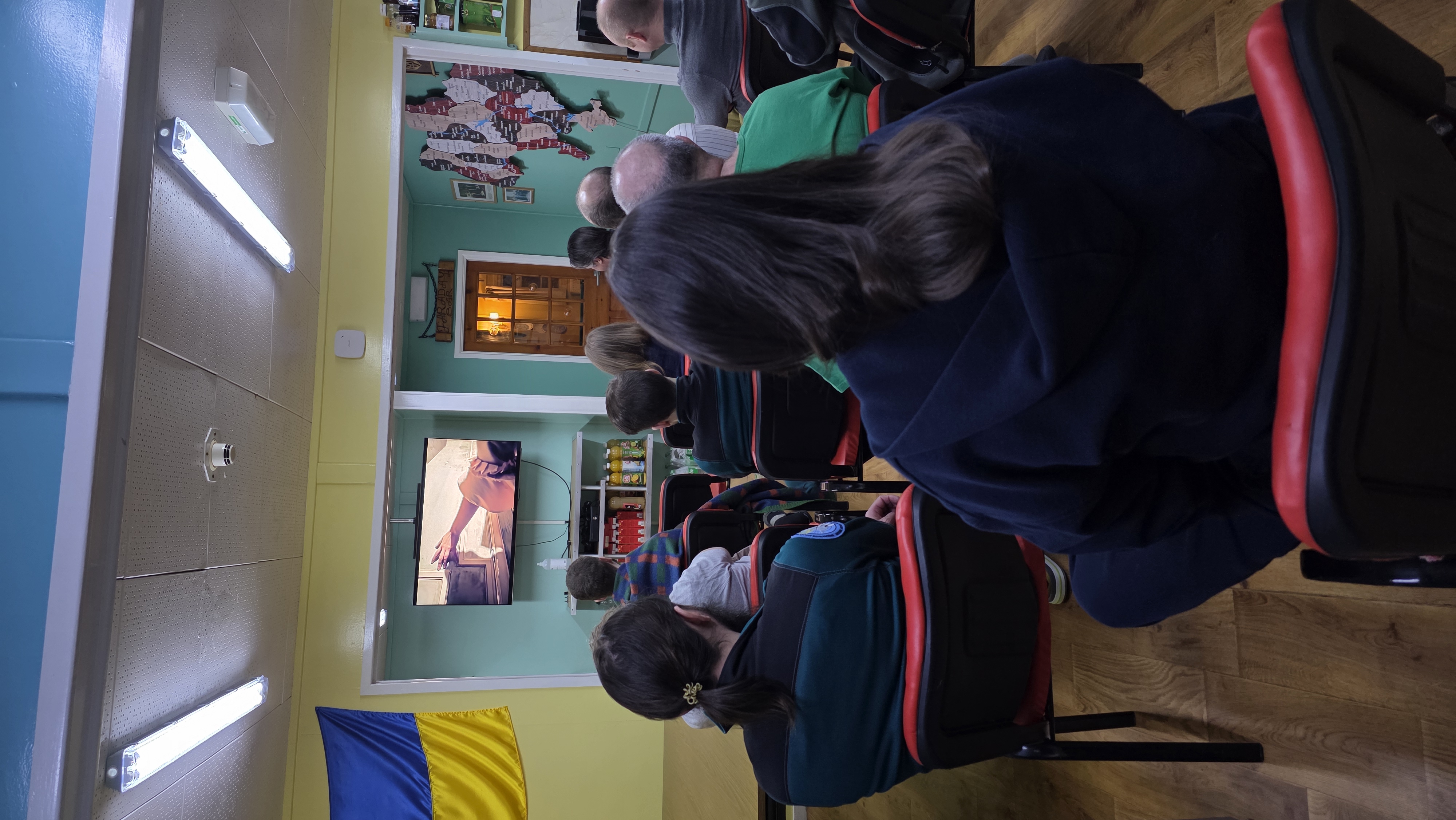 Borderless Arts Antarctica screening at Vernadsky Research Base