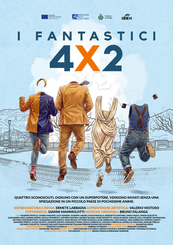 I Fantastici 4x2 poster