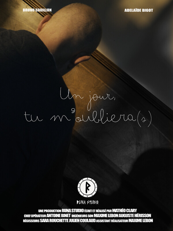 Un jour, tu m'oubliera(s) poster
